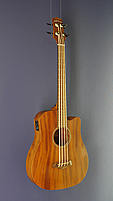 Gold Tone Micro Bass, short scale 63 cm, Mahagoni, Pickup, Cutaway
