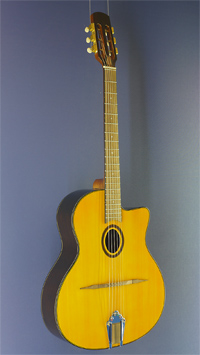 Lacuerda Gypsy Jazz Guitar Django-Model, Cutaway, spruce rosewood