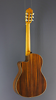 Alhambra Modell 5P CW E2 Konzertgitarre Zeder, Palisander, Cutaway, Pickup, Rückseite