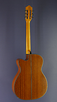 Angel Lopez, Hybridgitarre mit Tonabnehmer Zeder, Mahagoni, Cutaway, Pickup, Rückseite