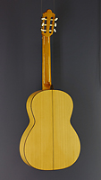 Juan Aguilera, Modell Flamenca, Flamenogitarre Fichte, Ahorn, Rückseite