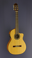 Juan Aguilera, Model nat cut, Konzertgitarre Zeder, Mahagoni, Cutaway, Pickup