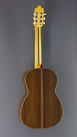Ricardo Moreno Albeniz, klassische Gitarre, Mensur 65 cm, Fichte, Palisander, Rückseite
