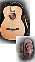 Furch, little Jane Reisegitarre verpackt im passenden Rucksack