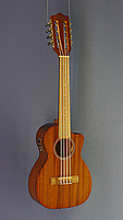 Leho Tenor Ukulele 8-saitig mit Tonabnehmer